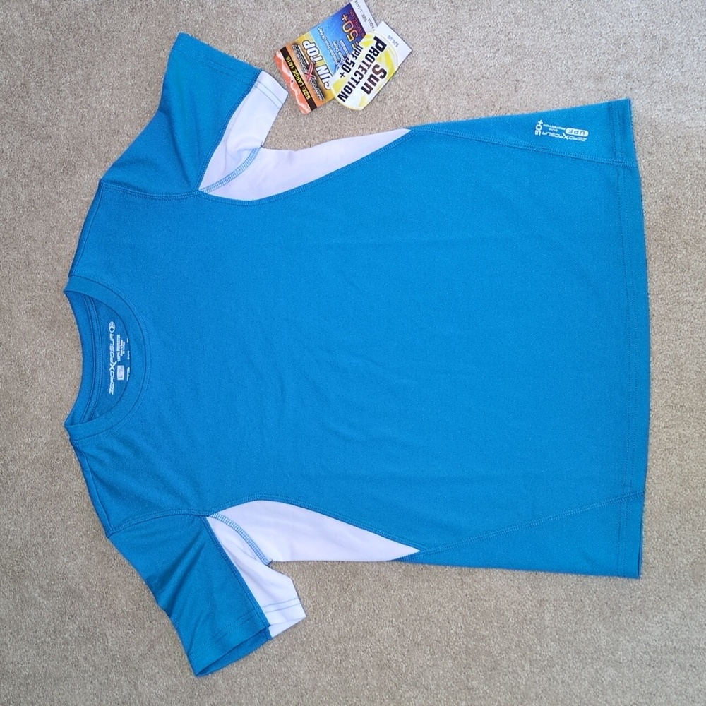 ZeroXposur Deep Aqua Sun Top